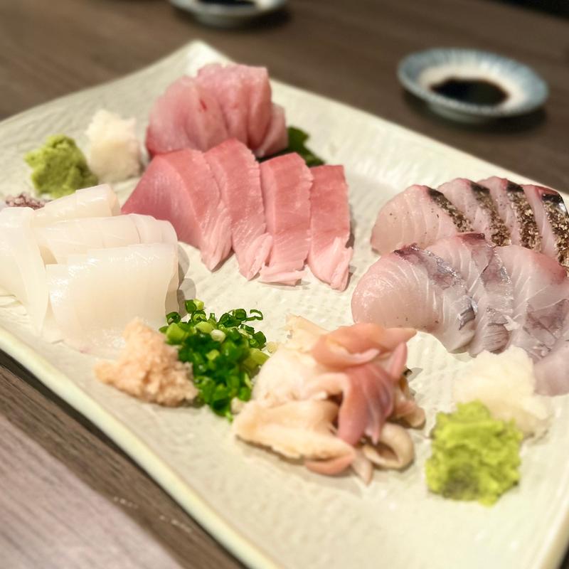 刺身盛り合わせ(御幸町ささき)