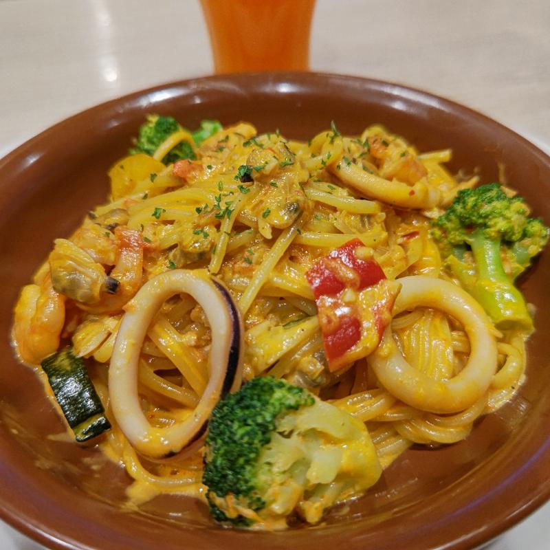 シーフードトマトクリーム(ガスト 上永谷店)