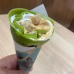 天空の抹茶 黒糖わらび餅クレープ(SAHANJI（サハンジ）イオンモール東員店)