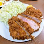 厚切り大カツ定食(あげもんや)