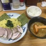 味噌チャーシューつけ麺 半ライス(ラーメンショップ椿 松伏店)
