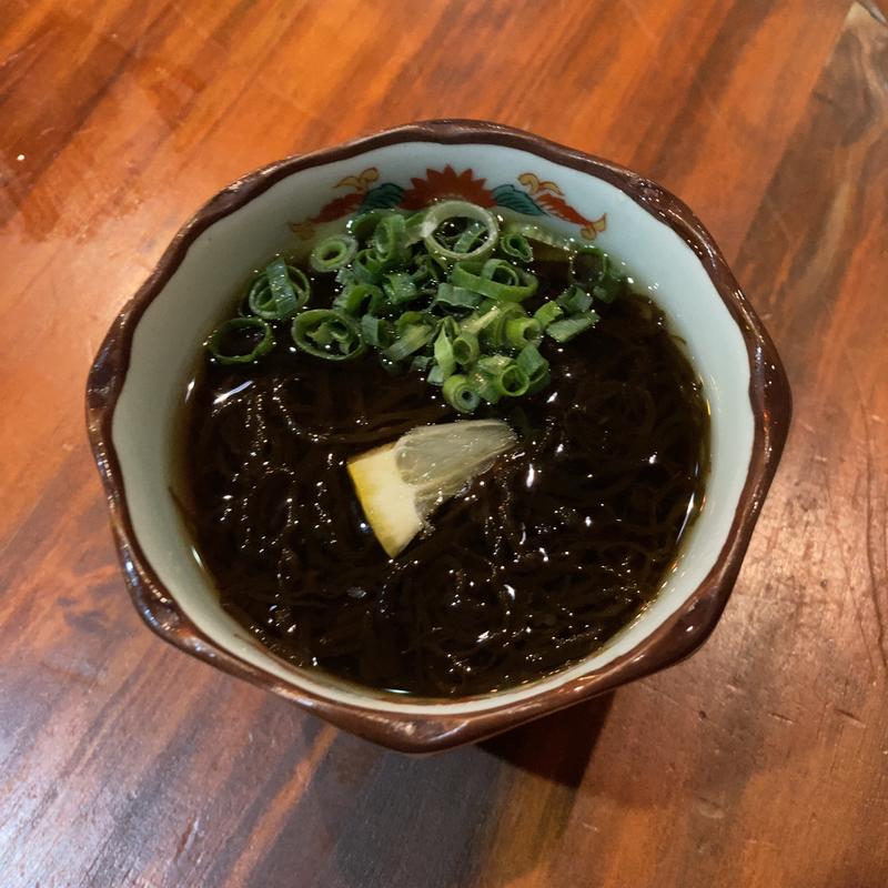 もずく酢(沖縄地料理 あんがま 国際通り店)