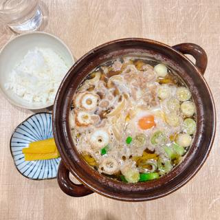 鍋焼きラーメン( 手打 親鶏中華そば 綾川)