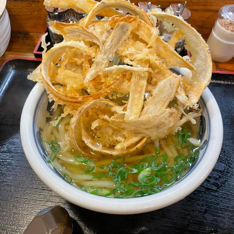 ごぼ天うどん(久兵衛)