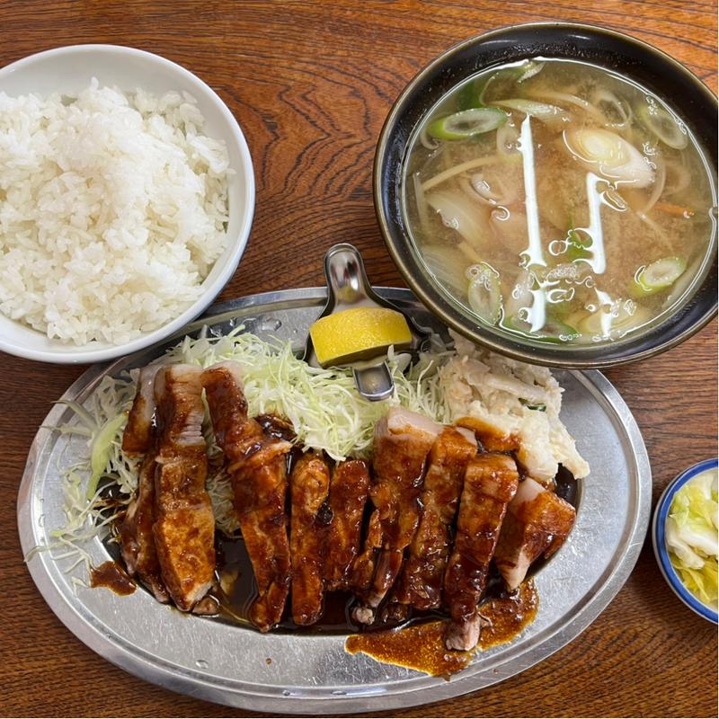 特製焼肉定食(舞木ドライブイン )