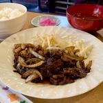 日替わり定食(焼肉)(純喫茶 藤)