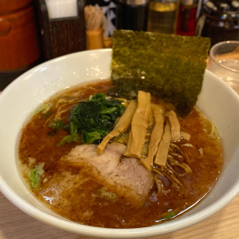 焦がしにんにく(塩豚骨らーめん たちひら)