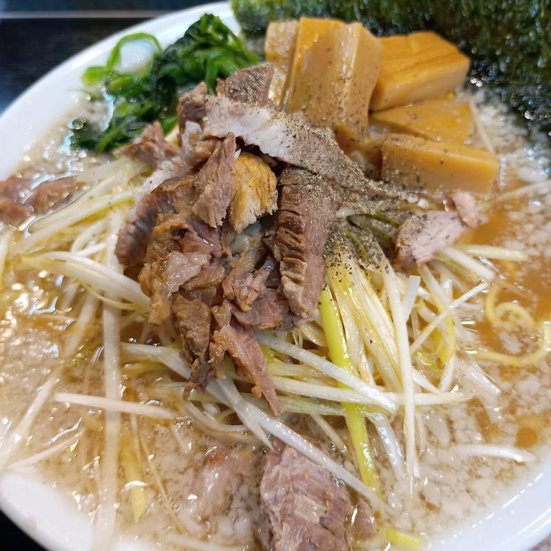 ネギラーメン 並 メンマ(ラーメンショップ 福橋店)