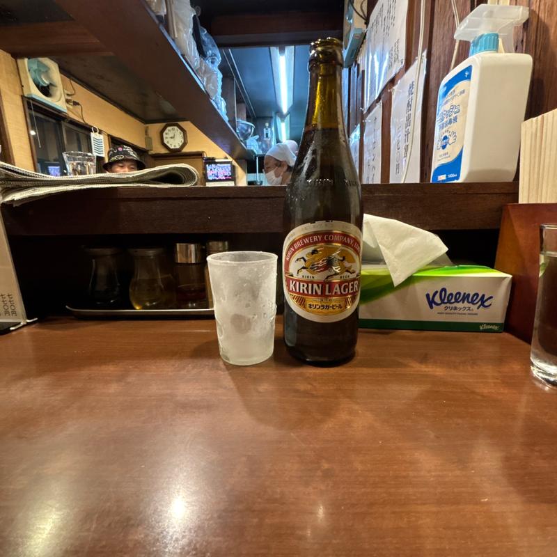 ビール中瓶(麺たつ)