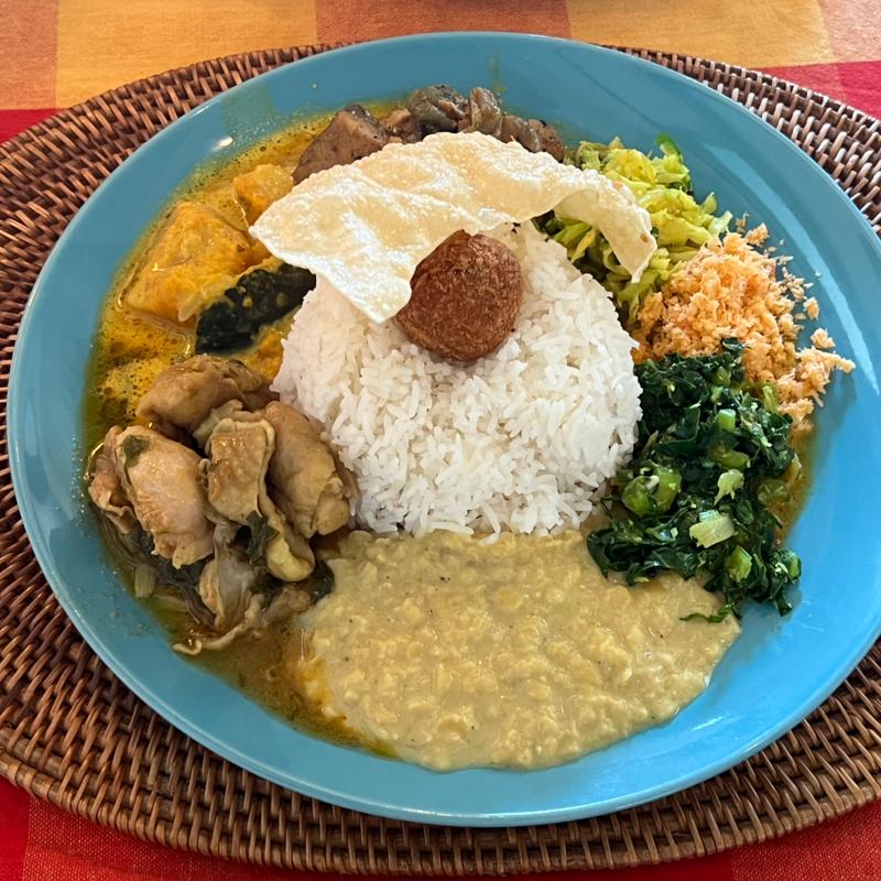 スペシャルスリランカプレート2種盛り(LIGHT HOUSE)