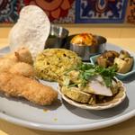 キダムマサラプレート（大）(かれー串カツ キダムマサラ)
