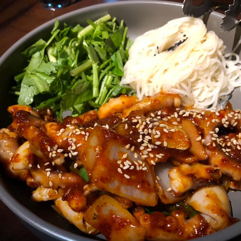 蛸の炒め物(Jagjeong)