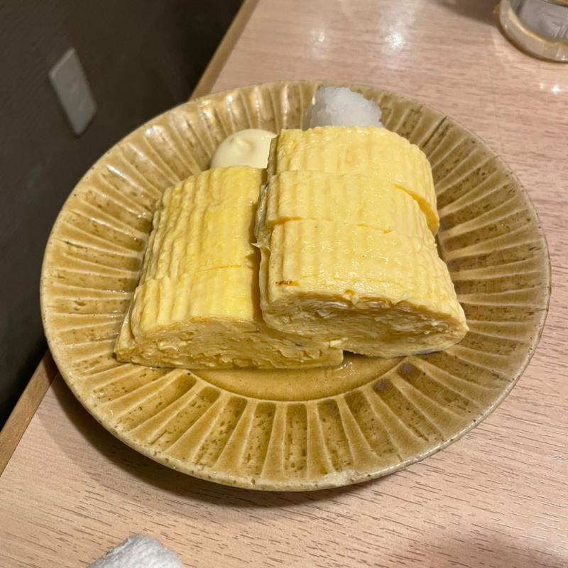 だし巻き卵(和食ト酒 炉ばた あお季)