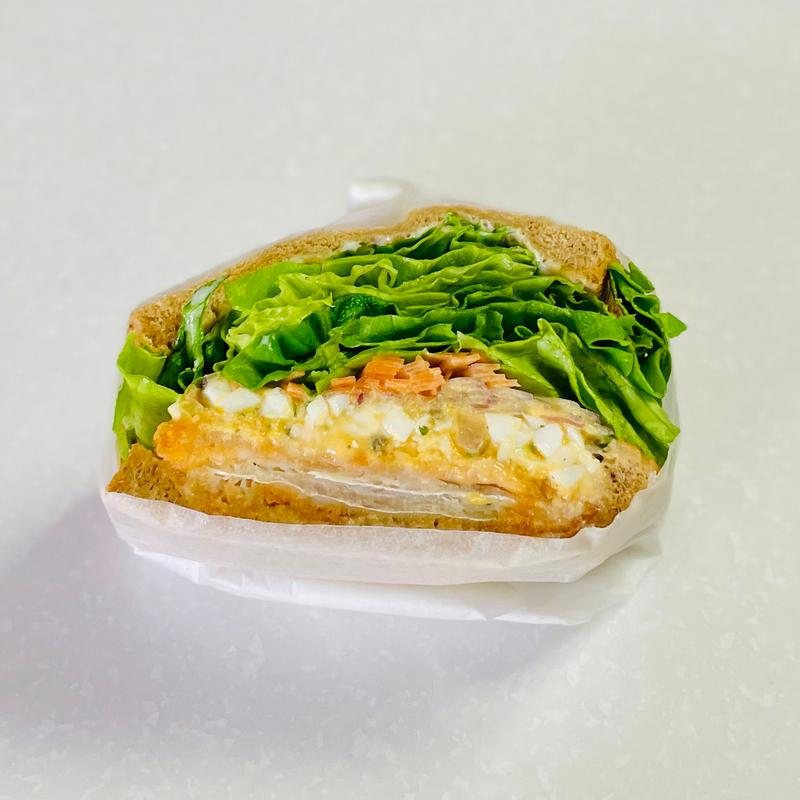 アジフライサンド(サンドイッチのお店Merci 新座駅前店)