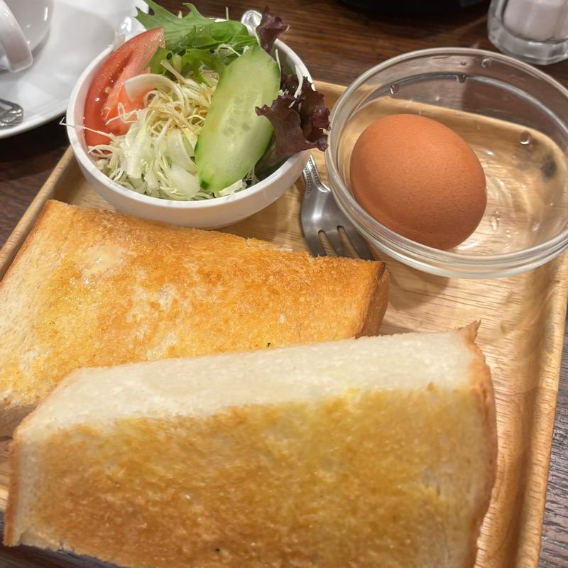 モーニング(トースト)(cafe cielbleu)