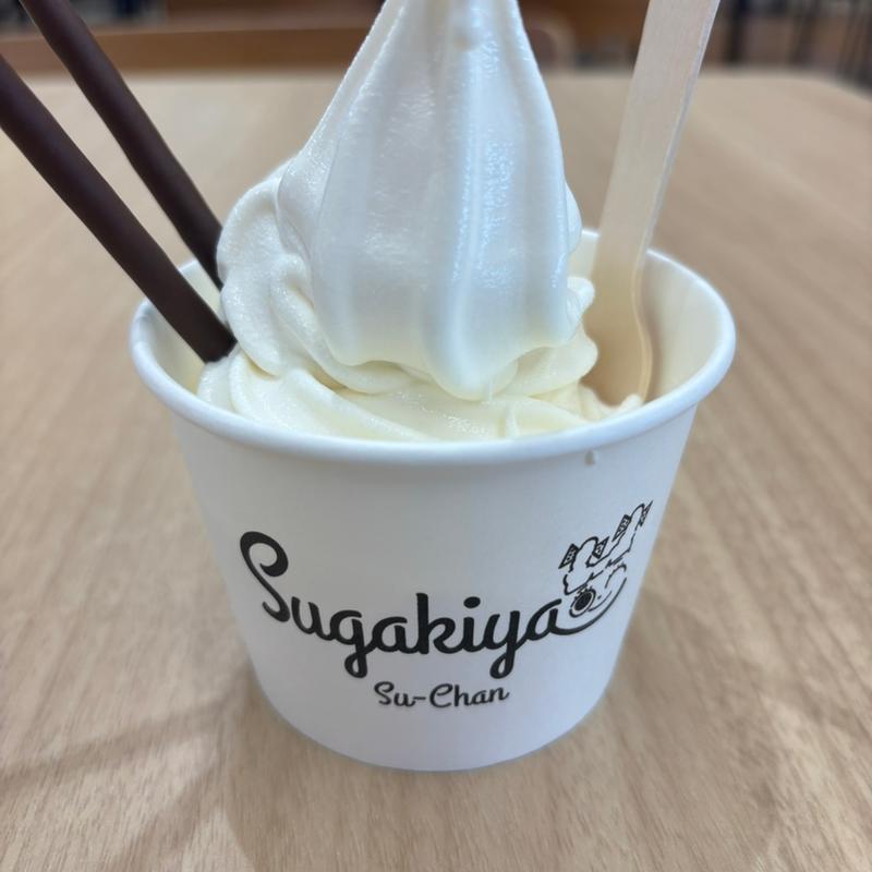 スーちゃん憧れのプレミアムソフトクリーム(スガキヤ 岡崎イオンモール店 )