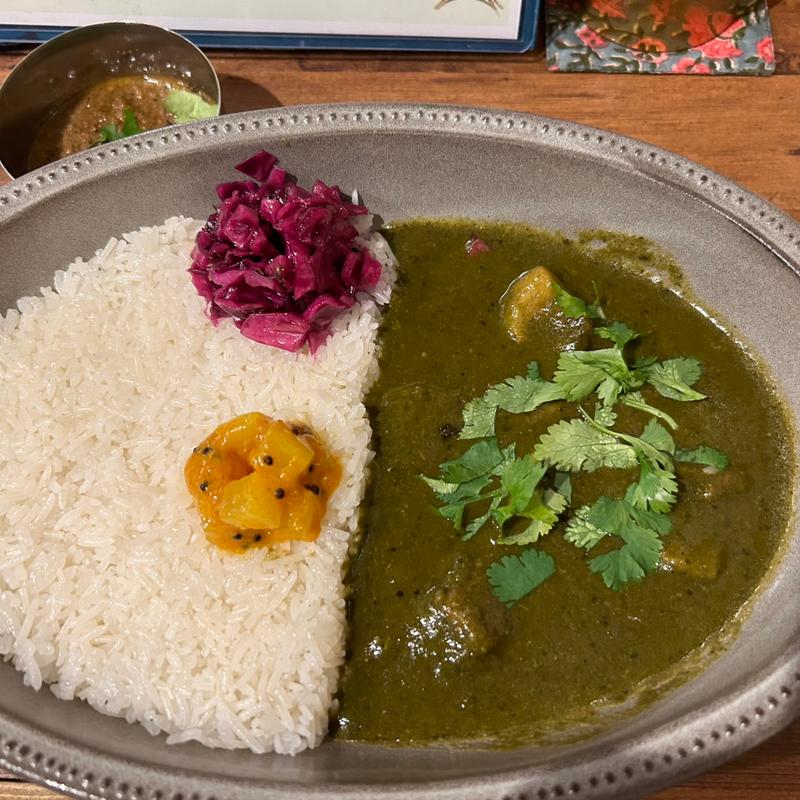 月替りと週替わりのミニ(カレーの店 よすが舎)