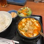 キムチ豆腐チゲ定食(楽宴ママの台所)