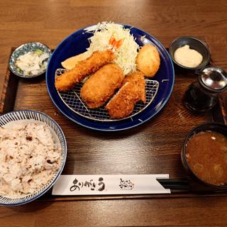 いろいろ盛りロースランチ+半熟卵かつ(とんかつマ・メゾン日進竹の山店)