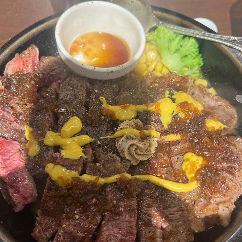 ワイルドステーキ450g(いきなりステーキ 三軒茶屋店)