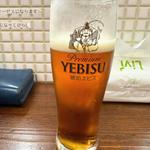 生ビール(琥珀エビス)