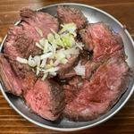 牛ハラミタタキ(大衆食堂スタンドそのだ中野店)