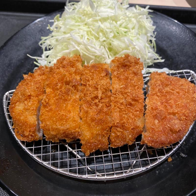 ロースかつ(松のや 干隈店)