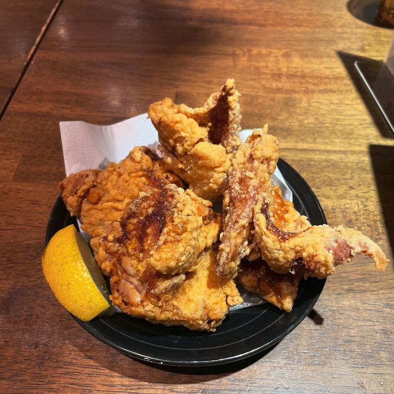 唐揚げ(つけ麺専門店 三田製麺所 神田店)