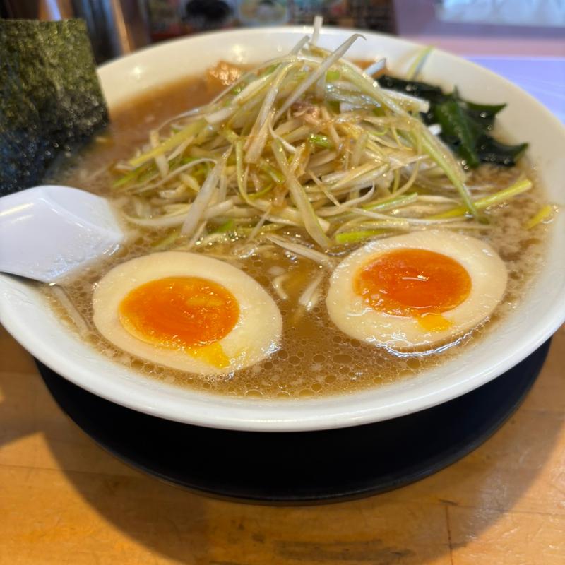 ネギラーメン(ラーメンショップ 椿 大玉店)