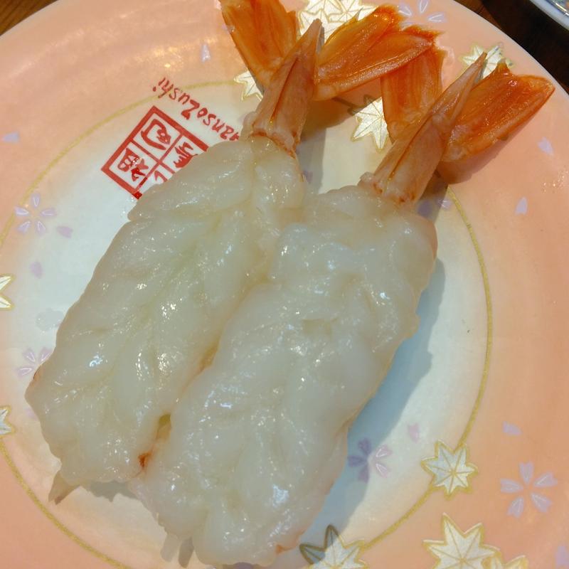 上生えび(元祖寿司 川崎銀柳街店)