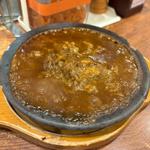 肉2倍牛すじ煮込みカレー(ホットスプーン 西新宿店（Hot Spoon）)