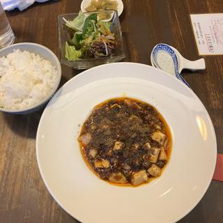 最強麻婆豆腐セット(中菜バル 堂島)