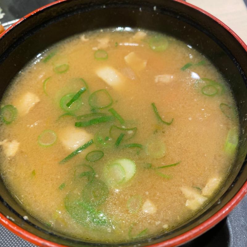 豚汁(松のや 干隈店)