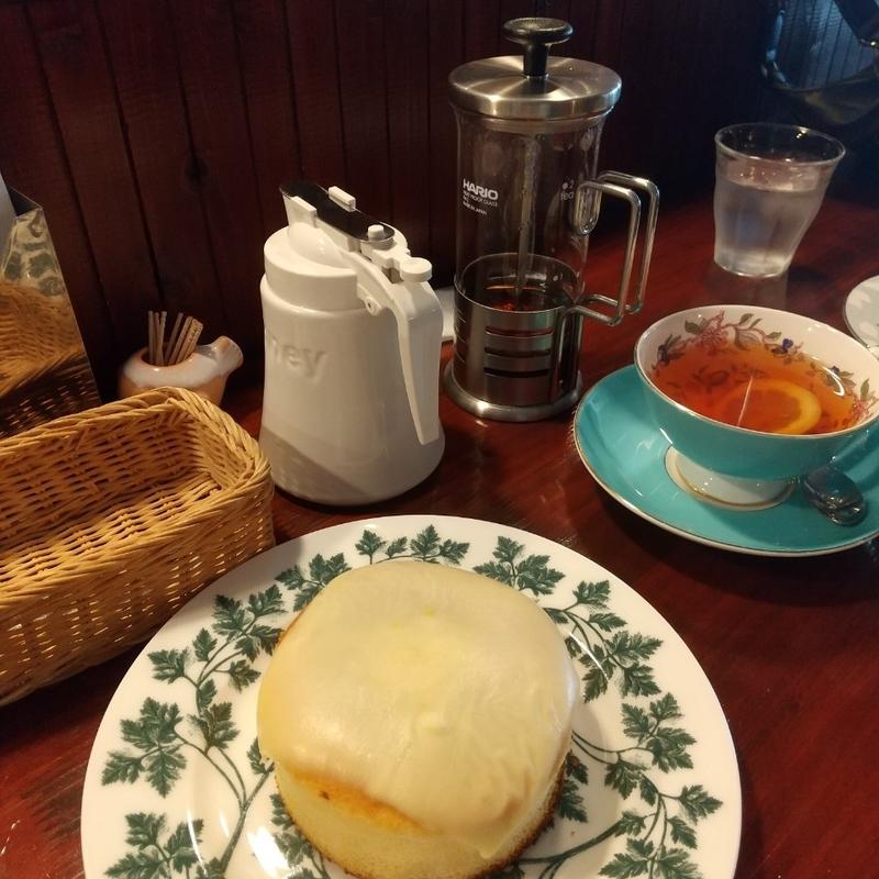 チーズホットケーキ(喫茶わすれじの…)