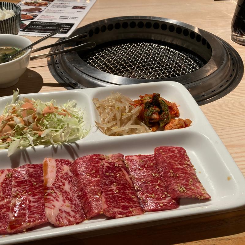 和牛カルビランチ(焼肉スタジアム JAN池袋東口店)