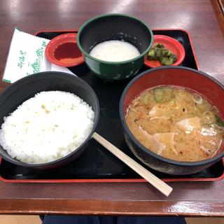 豚汁定食とろろ(駒ヶ岳サービスエリア(上り線))