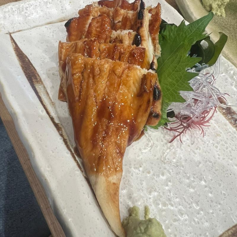 穴子のあて(千成寿司本店)