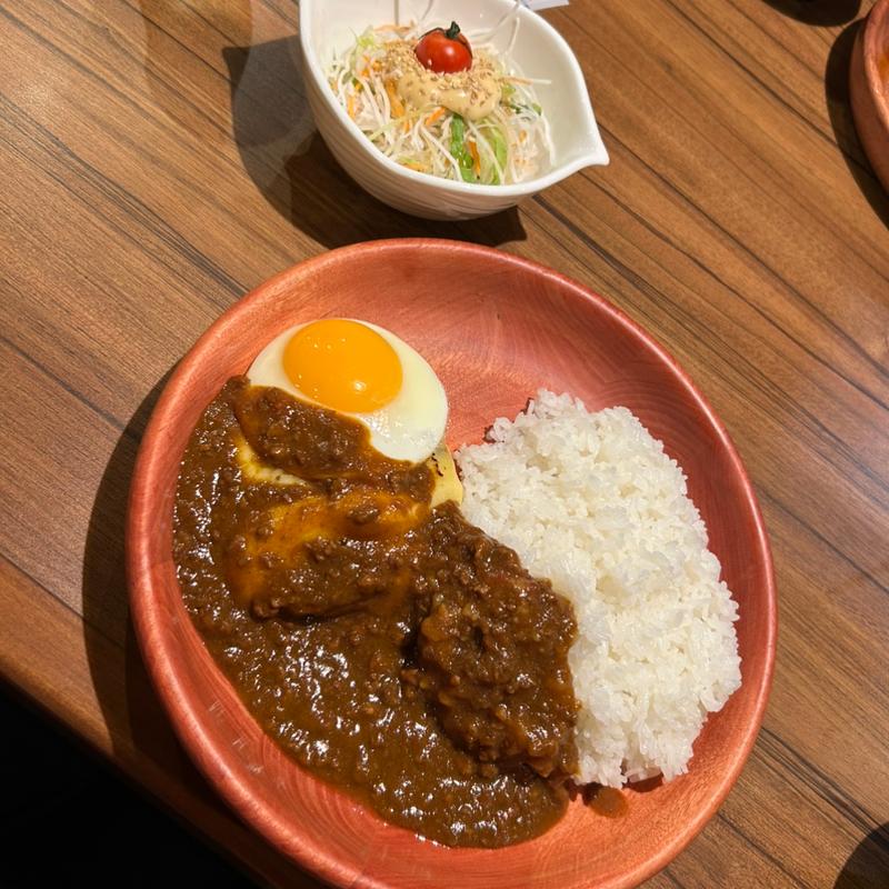 チーズカリーバーグディッシュS(びっくりドンキー 土浦店 )