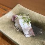 アジの握り(千成寿司本店)