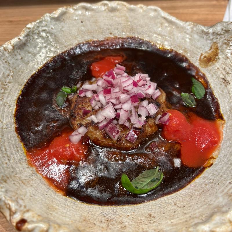 期間限定　トマト煮込みハンバーグ(米とデミグラス 三宮店)