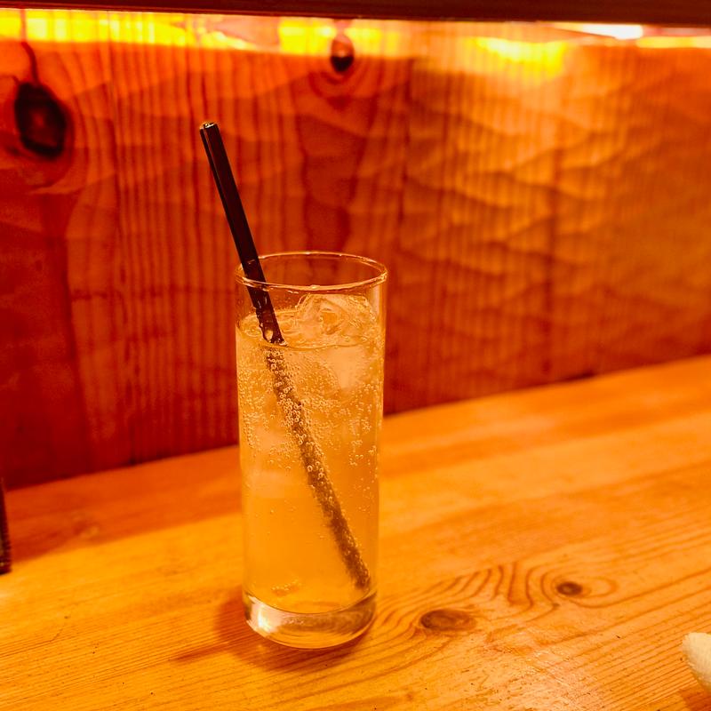 柚子茶ソーダ割り(日本酒庵　吟の杜 （ギンノモリ）)