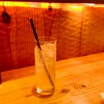 柚子茶ソーダ割り(日本酒庵　吟の杜 （ギンノモリ）)