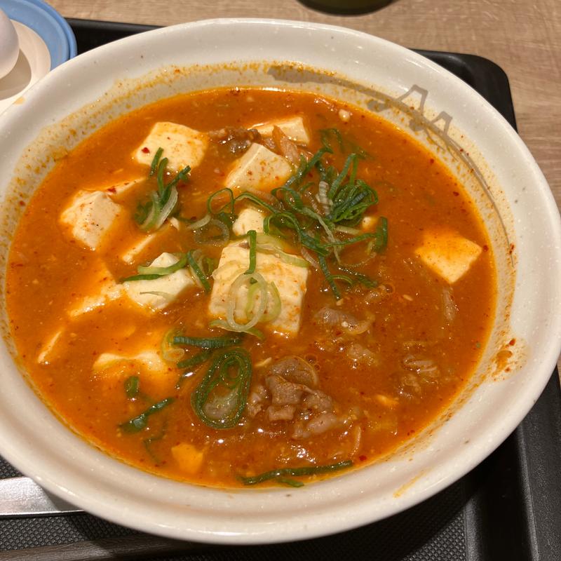 牛豆腐キムチチゲ定食(松屋 高津店 )