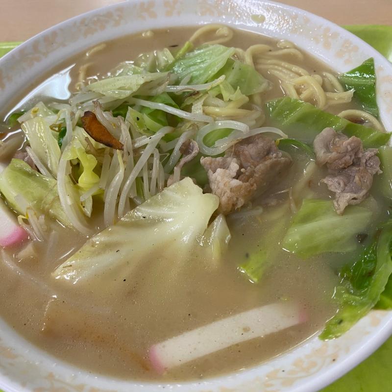 ちゃんぽん(福岡市交通局 姪浜合同事務所内食堂)