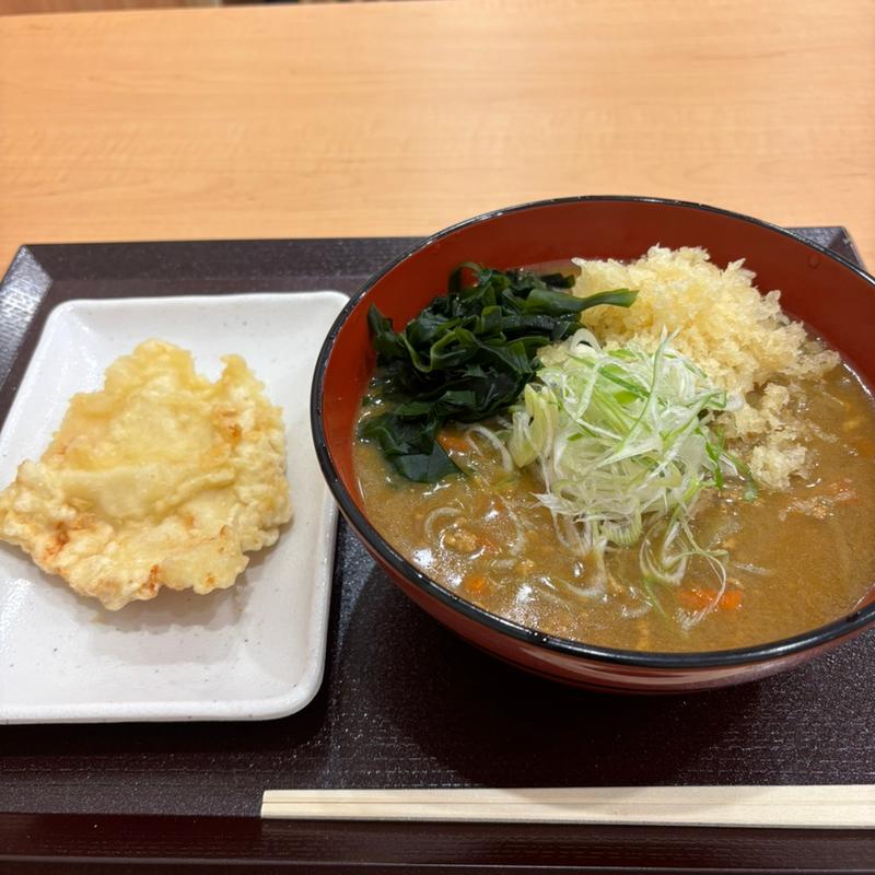 カレー蕎麦大(十割そば 二代目長助岡崎美合店)