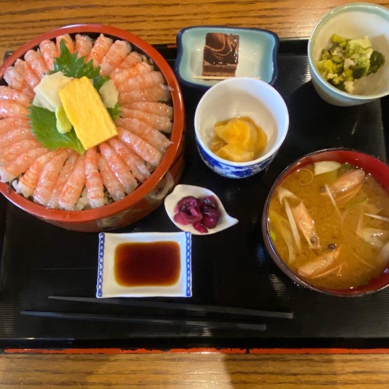 南蛮海老丼(源七 くろとり食堂)