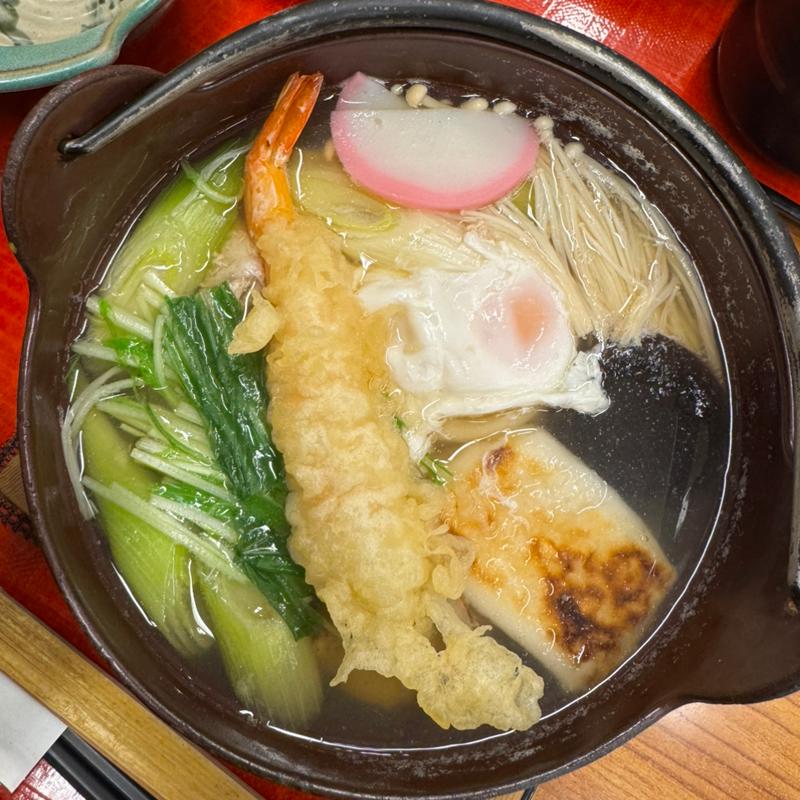 鍋焼きうどん(実演手打うどん 杵屋 幕張イトーヨーカドー店)