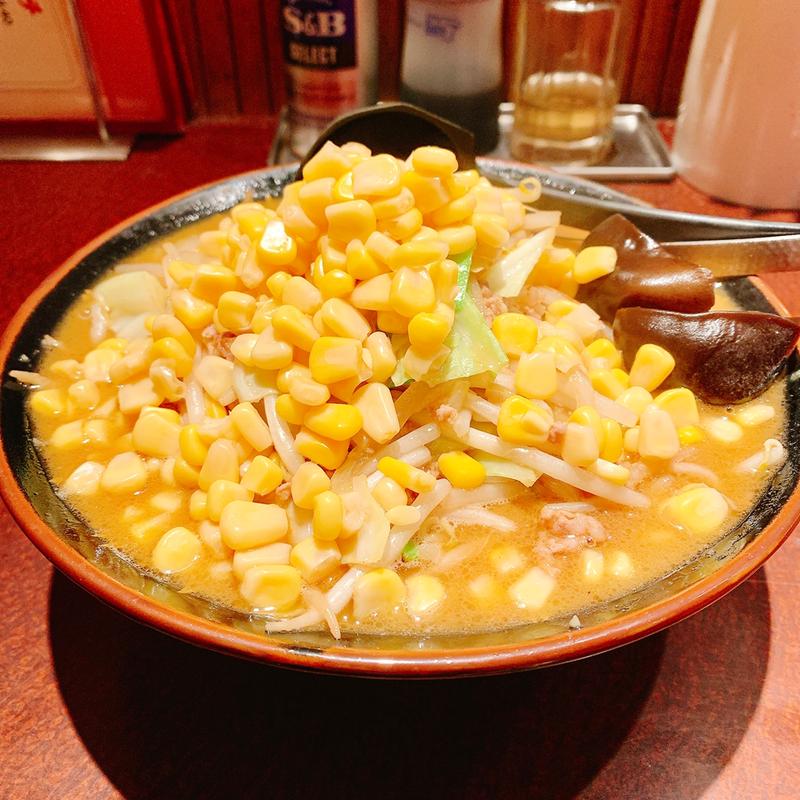 特製味噌コーンラーメン(味の八珍亭 )