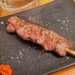 仔羊(ケイジャンスパイス)(串焼き。ビストロガブリ 野毛一番街店)