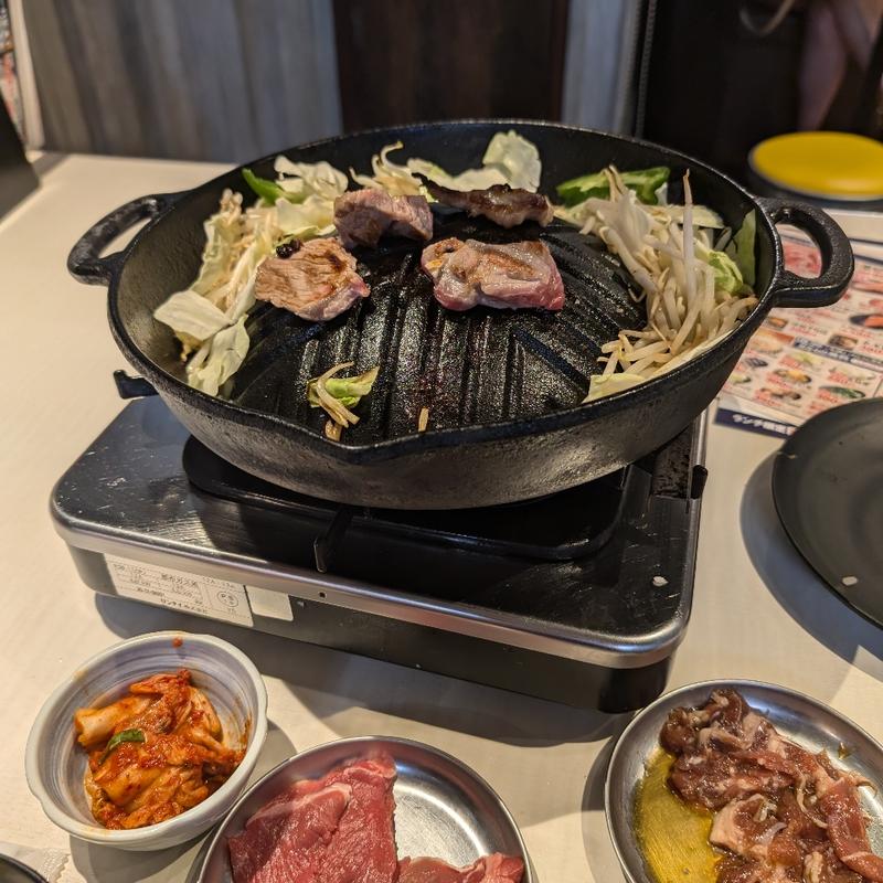 塩〆熟成ジンギスカン定食(ラムちゃん)